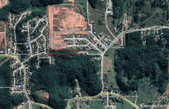 Terreno para venda no bairro Três Rios Do Norte em Jaraguá do Sul