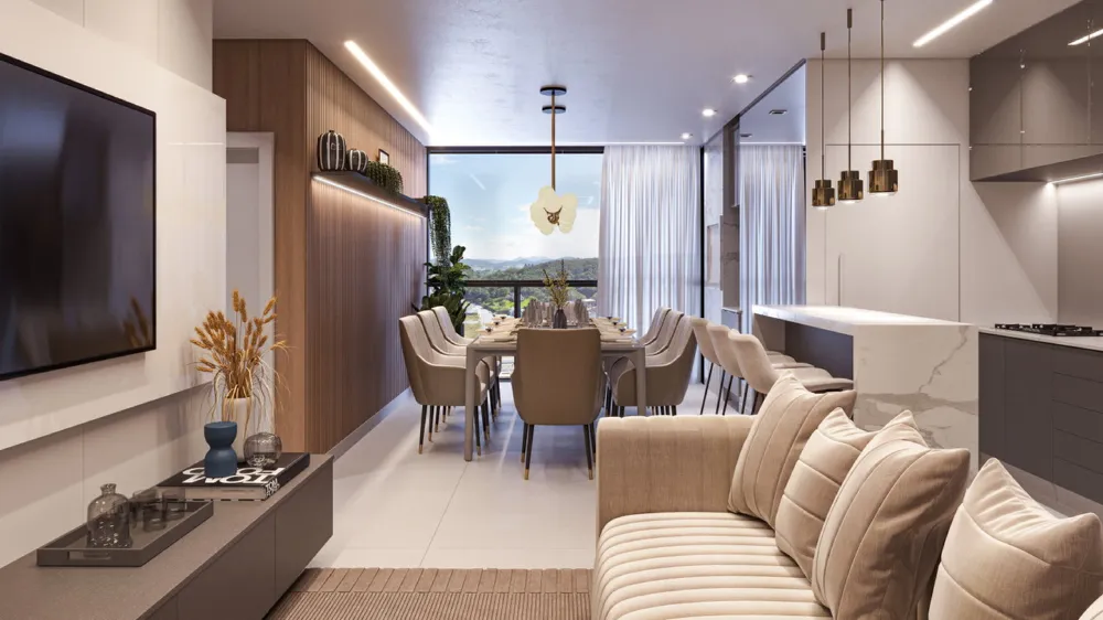 Apartamento 2 quartos para venda no bairro Rio Pequeno em Camboriú