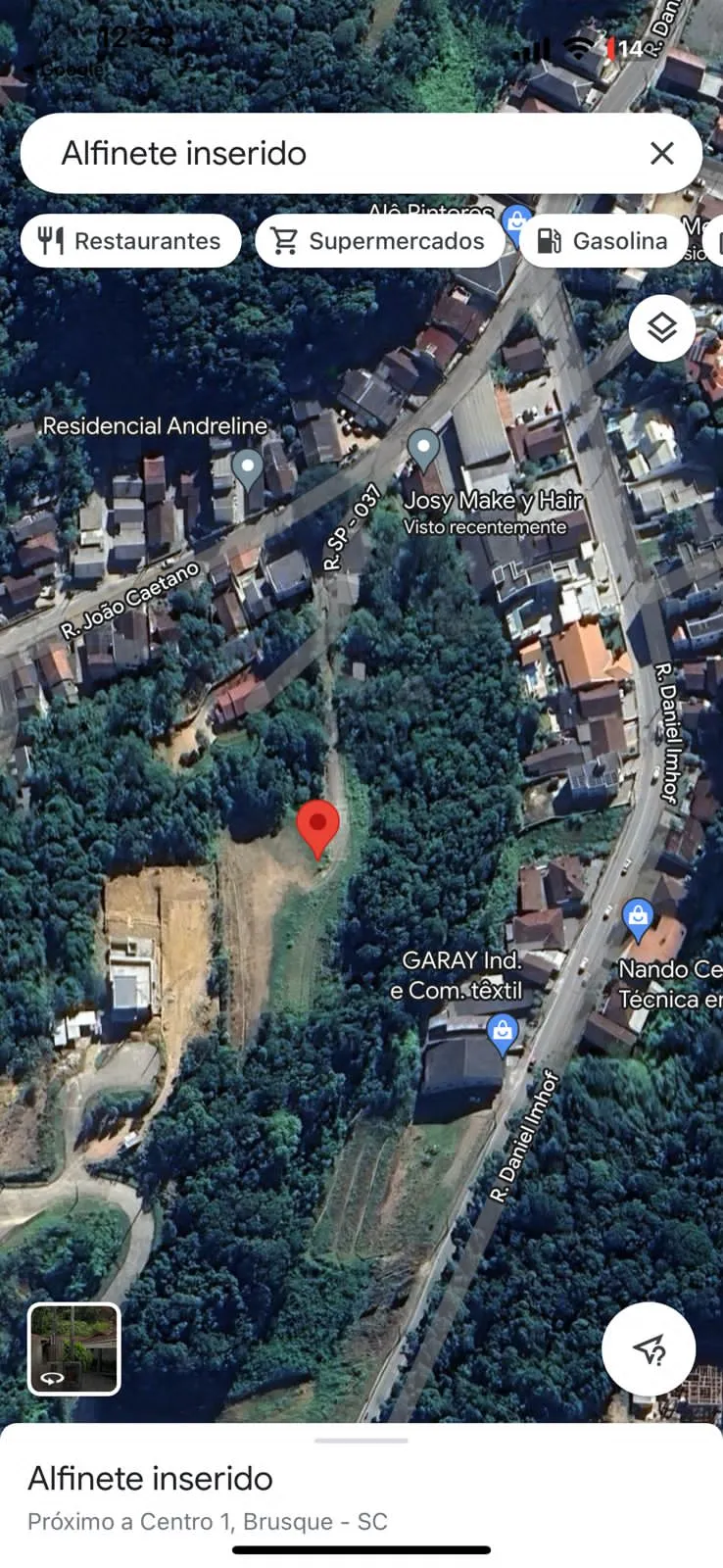 Terreno para venda no bairro São Pedro em Brusque