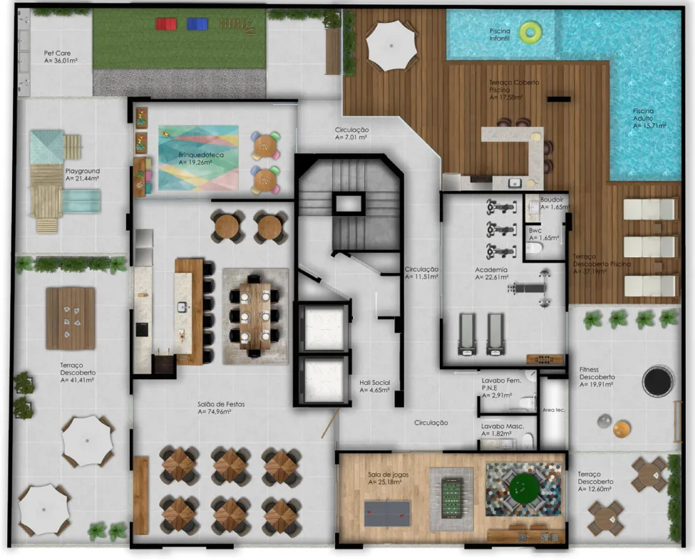 Apartamento 3 quartos para venda no bairro Pioneiros em Balneário Camboriú