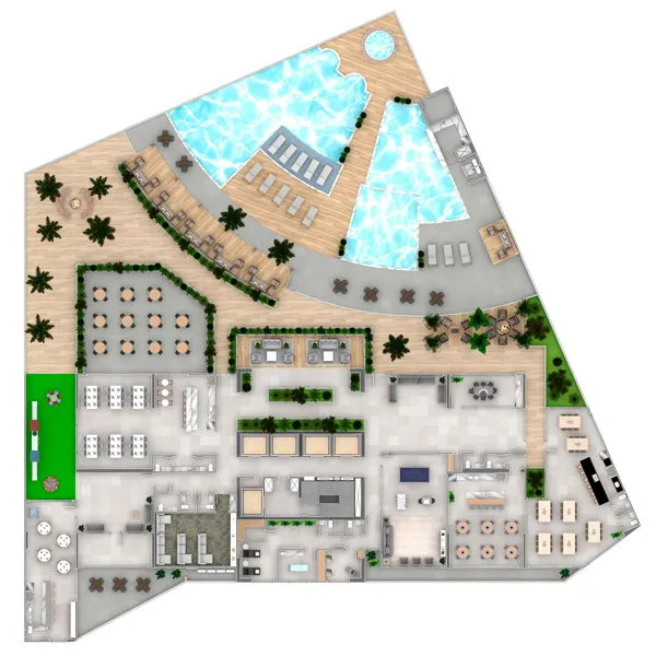 Apartamento 2 quartos para venda no bairro Tabuleiro em Camboriú