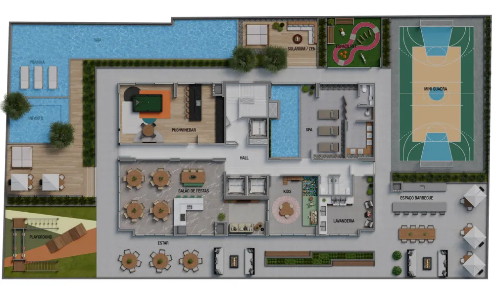 Apartamento 2 quartos para venda no bairro Praia Brava em Itajaí
