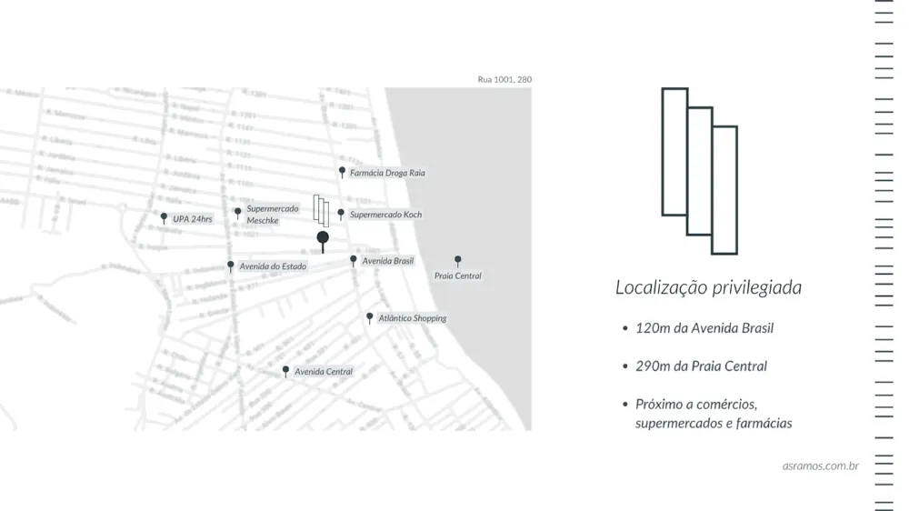 Apartamento 3 quartos para venda no bairro Centro em Balneário Camboriú