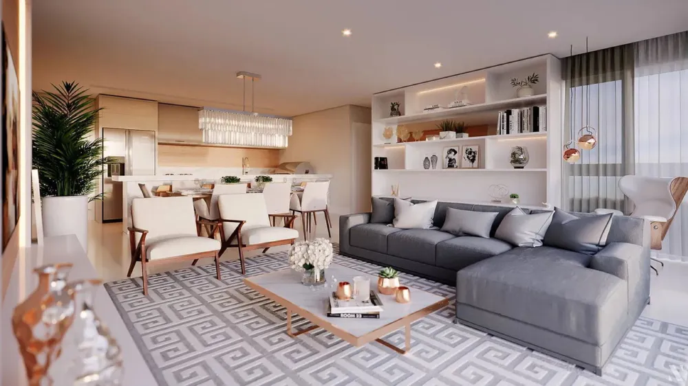 Apartamento 4 quartos para venda no bairro Água Verde em Curitiba