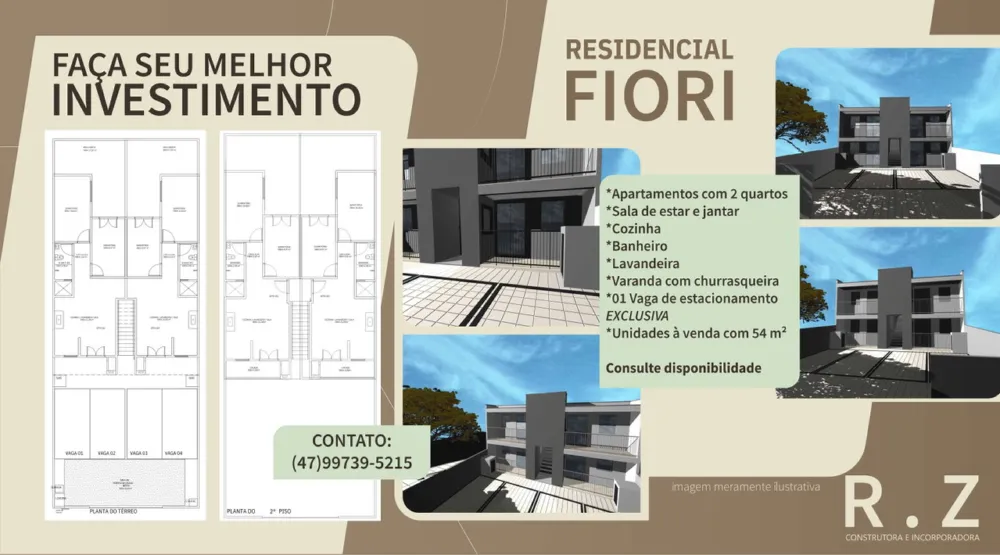 Apartamento à venda – Espinheiros, Itajaí/SC | R$350.000,00 Conforto e praticidade