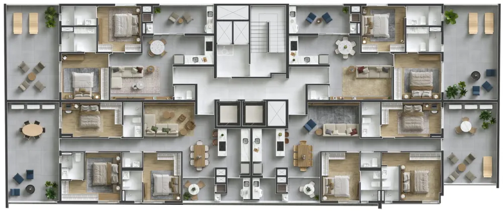 Apartamento 3 quartos para venda no bairro Centro em Camboriú