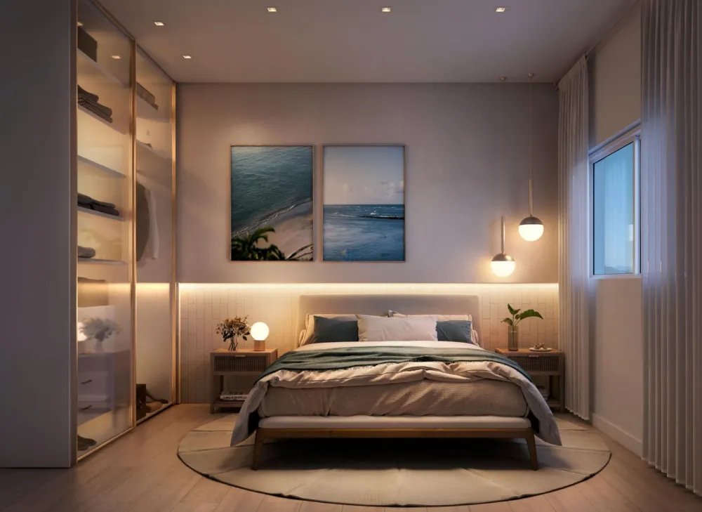 Apartamento em Balneário Piçarras, no bairro Itacolomí. O imóvel está em fase de construção