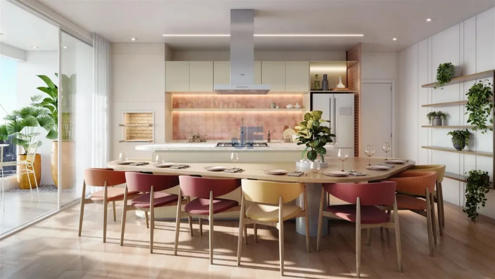 Apartamento em Balneário Piçarras, no bairro Itacolomí. O imóvel está em fase de construção